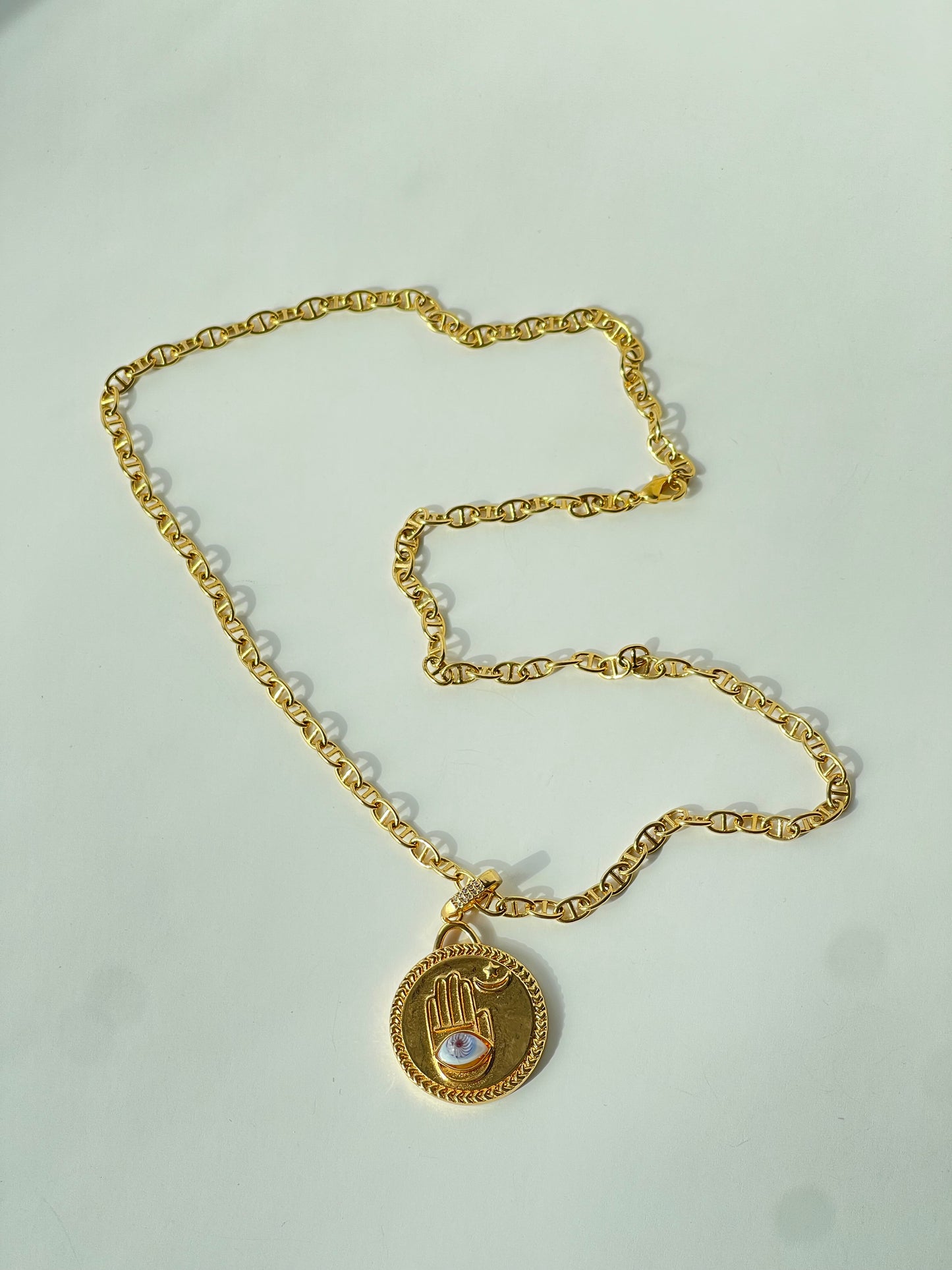 Hamsa Hand Medallion