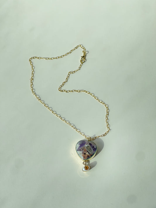 Amethyst Heart