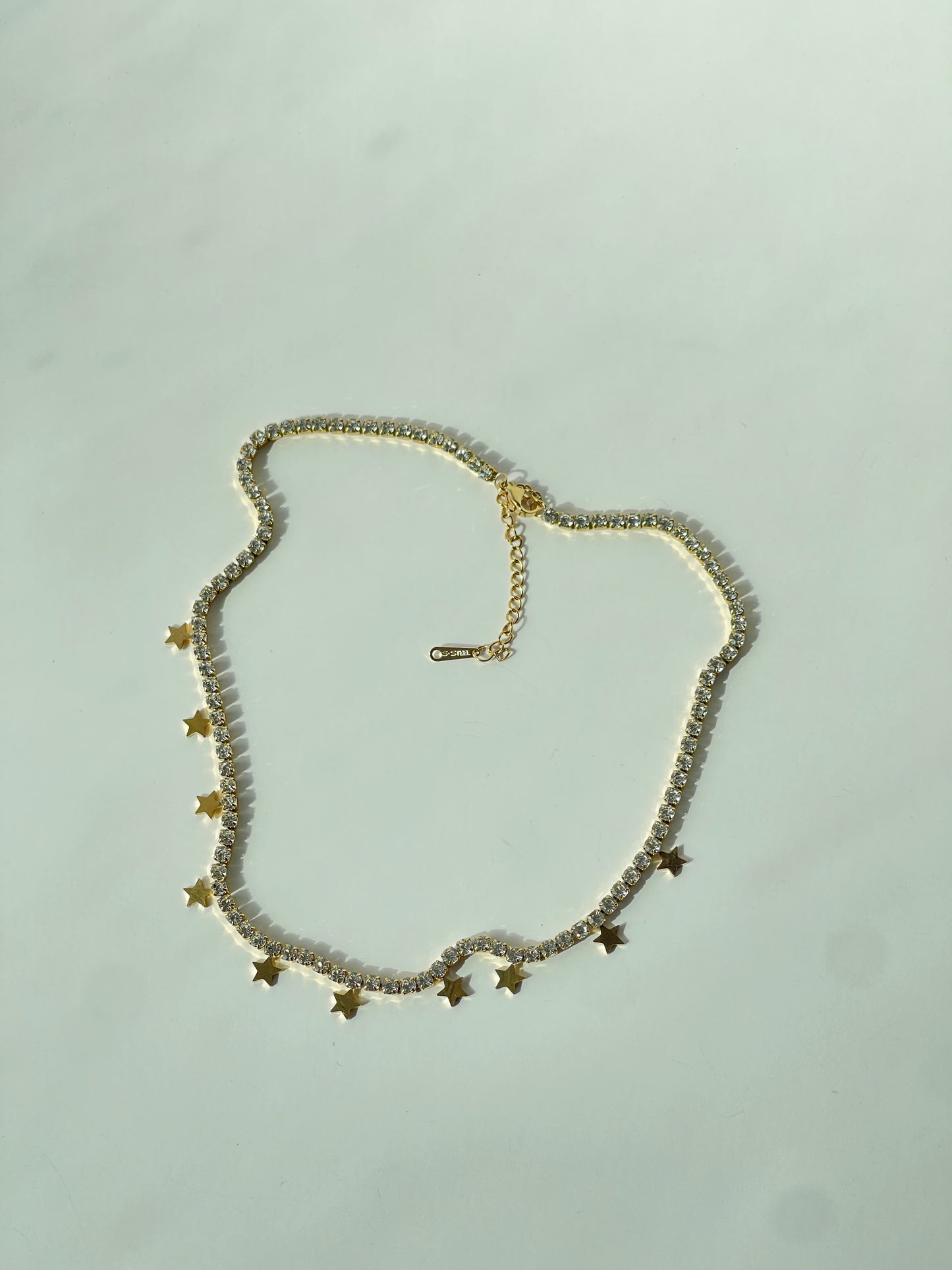 Tennis Chain with Stars