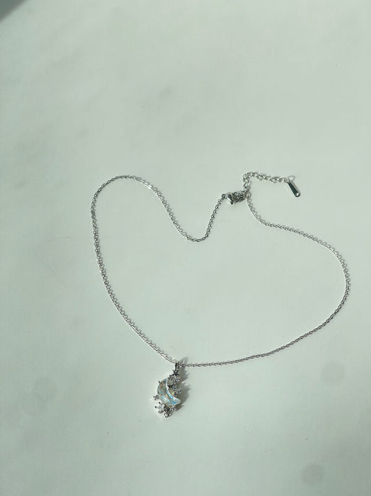 Small Silver Moon & Stars